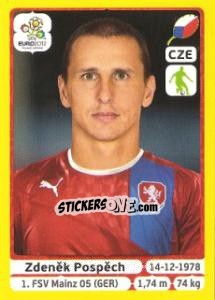 Sticker Zdeněk Pospěch - UEFA Euro Poland-Ukraine 2012. Platinum edition n. 146 - Panini