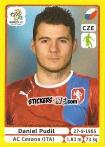 Sticker Daniel Pudil - UEFA Euro Poland-Ukraine 2012. Platinum edition - Panini