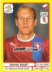 Sticker Daniel Kolář - UEFA Euro Poland-Ukraine 2012. Platinum edition - Panini