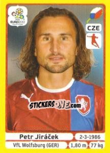 Sticker Petr Jirácek - UEFA Euro Poland-Ukraine 2012. Platinum edition n. 153 - Panini