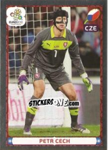 Sticker Petr Cech - UEFA Euro Poland-Ukraine 2012. Platinum edition n. 162 - Panini