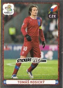 Sticker Tomáš Rosický - UEFA Euro Poland-Ukraine 2012. Platinum edition n. 164 - Panini