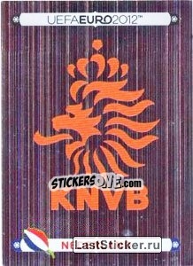 Sticker Badge - Nederland - UEFA Euro Poland-Ukraine 2012. Platinum edition n. 166 - Panini
