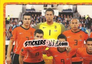 Sticker Team - Nederland - UEFA Euro Poland-Ukraine 2012. Platinum edition n. 167 - Panini