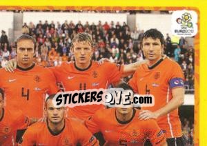 Figurina Team - Nederland - UEFA Euro Poland-Ukraine 2012. Platinum edition - Panini