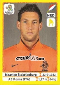 Sticker Maarten Stekelenburg - UEFA Euro Poland-Ukraine 2012. Platinum edition n. 171 - Panini