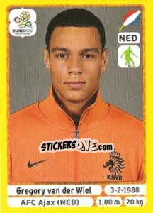 Sticker Gregory van der Wiel - UEFA Euro Poland-Ukraine 2012. Platinum edition n. 175 - Panini