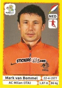 Sticker Mark van Bommel - UEFA Euro Poland-Ukraine 2012. Platinum edition n. 178 - Panini