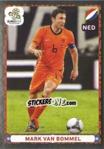 Sticker Mark van Bommel - UEFA Euro Poland-Ukraine 2012. Platinum edition - Panini