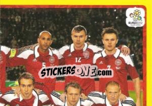 Sticker Team - Danmark - UEFA Euro Poland-Ukraine 2012. Platinum edition - Panini