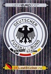 Sticker Badge - Deutschland - UEFA Euro Poland-Ukraine 2012. Platinum edition - Panini