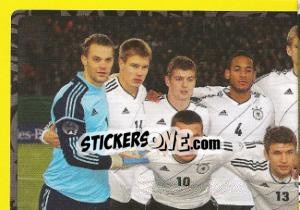 Sticker Team - Deutschland - UEFA Euro Poland-Ukraine 2012. Platinum edition n. 225 - Panini