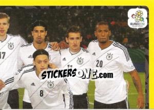 Sticker Team - Deutschland - UEFA Euro Poland-Ukraine 2012. Platinum edition - Panini