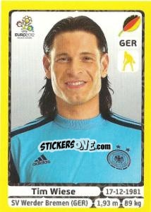 Sticker Tim Wiese - UEFA Euro Poland-Ukraine 2012. Platinum edition n. 230 - Panini