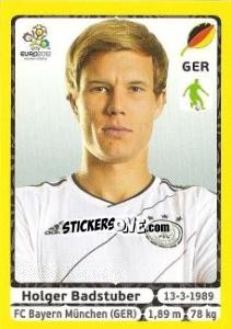 Sticker Holger Badstuber - UEFA Euro Poland-Ukraine 2012. Platinum edition n. 232 - Panini