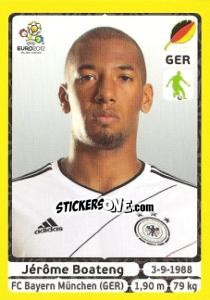 Sticker Jérôme Boateng - UEFA Euro Poland-Ukraine 2012. Platinum edition n. 234 - Panini