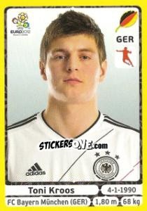 Sticker Toni Kroos - UEFA Euro Poland-Ukraine 2012. Platinum edition - Panini