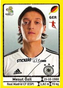 Sticker Mesut Özil - UEFA Euro Poland-Ukraine 2012. Platinum edition n. 241 - Panini