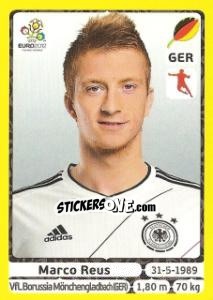 Sticker Marco Reus - UEFA Euro Poland-Ukraine 2012. Platinum edition - Panini