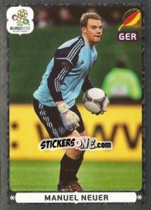 Sticker Manuel Neuer - UEFA Euro Poland-Ukraine 2012. Platinum edition n. 249 - Panini
