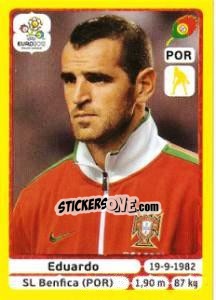 Sticker Eduardo - UEFA Euro Poland-Ukraine 2012. Platinum edition n. 259 - Panini