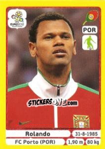 Sticker Rolando - UEFA Euro Poland-Ukraine 2012. Platinum edition - Panini