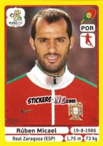 Sticker Rúben Micael - UEFA Euro Poland-Ukraine 2012. Platinum edition n. 271 - Panini