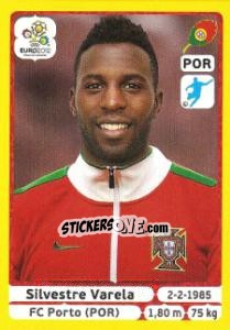 Sticker Silvestre Varela - UEFA Euro Poland-Ukraine 2012. Platinum edition n. 274 - Panini