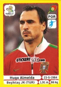 Sticker Hugo Almeida - UEFA Euro Poland-Ukraine 2012. Platinum edition n. 275 - Panini