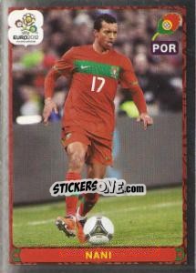Sticker Nani - UEFA Euro Poland-Ukraine 2012. Platinum edition n. 279 - Panini