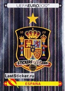 Sticker Badge - España - UEFA Euro Poland-Ukraine 2012. Platinum edition - Panini