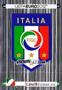 Figurina Badge - Italia