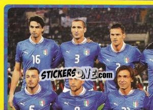 Sticker Team - Italia - UEFA Euro Poland-Ukraine 2012. Platinum edition n. 312 - Panini