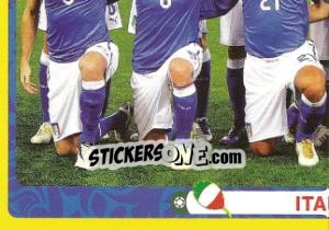 Sticker Team - Italia - UEFA Euro Poland-Ukraine 2012. Platinum edition - Panini