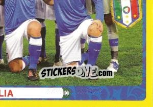 Sticker Team - Italia - UEFA Euro Poland-Ukraine 2012. Platinum edition n. 315 - Panini