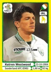 Cromo Keiren Westwood - UEFA Euro Poland-Ukraine 2012. Platinum edition n. 346 - Panini