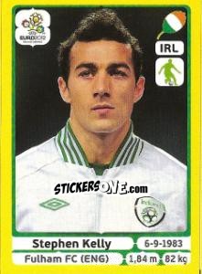Sticker Stephen Kelly - UEFA Euro Poland-Ukraine 2012. Platinum edition n. 350 - Panini