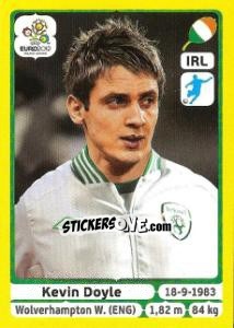 Sticker Kevin Doyle - UEFA Euro Poland-Ukraine 2012. Platinum edition n. 362 - Panini