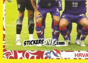 Sticker Team - Hrvatska - UEFA Euro Poland-Ukraine 2012. Platinum edition - Panini