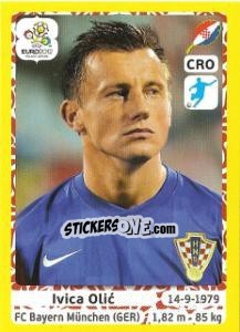 Cromo Ivica Olic - UEFA Euro Poland-Ukraine 2012. Platinum edition - Panini