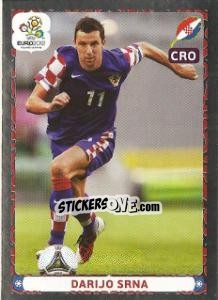 Sticker Darijo Srna - UEFA Euro Poland-Ukraine 2012. Platinum edition n. 394 - Panini