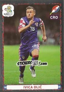 Sticker Ivica Olic - UEFA Euro Poland-Ukraine 2012. Platinum edition n. 396 - Panini