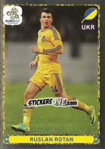 Sticker Ruslan Rotan - UEFA Euro Poland-Ukraine 2012. Platinum edition n. 423 - Panini