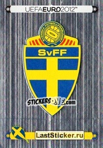 Sticker Badge - Sverige - UEFA Euro Poland-Ukraine 2012. Platinum edition n. 427 - Panini