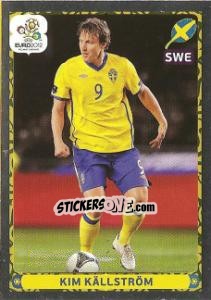 Cromo Kim Källström - UEFA Euro Poland-Ukraine 2012. Platinum edition - Panini