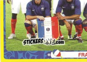 Sticker Team - France - UEFA Euro Poland-Ukraine 2012. Platinum edition - Panini