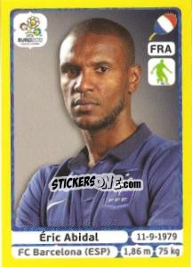 Figurina Éric Abidal - UEFA Euro Poland-Ukraine 2012. Platinum edition - Panini