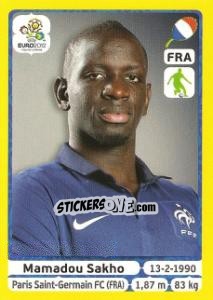 Sticker Mamadou Sakho - UEFA Euro Poland-Ukraine 2012. Platinum edition n. 467 - Panini