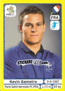 Sticker Kevin Gameiro - UEFA Euro Poland-Ukraine 2012. Platinum edition n. 478 - Panini