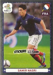 Sticker Samir Nasri - UEFA Euro Poland-Ukraine 2012. Platinum edition n. 482 - Panini